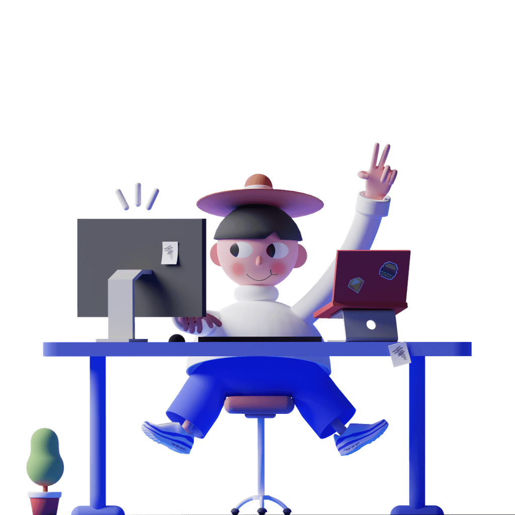 person using a computer